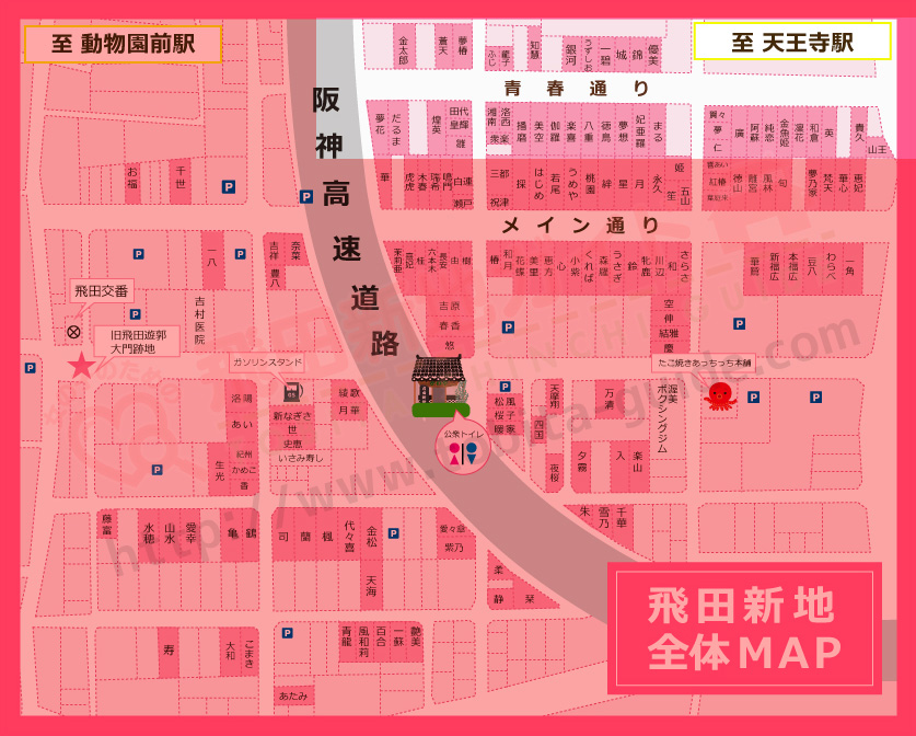 飛田新地 青春通り